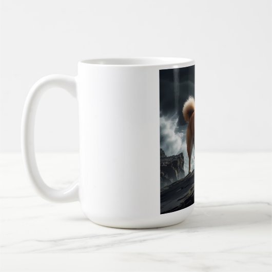Elegante Shiba Inu koffie Mok (Links)