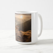 Elegante Shiba Inu koffie Mok (Voorkant rechts)