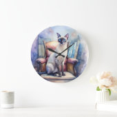 Elegante Siamese kat met Antiek charme –  W Grote Klok (Huis)