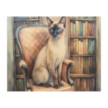Elegante Siamese kat met Antiek charme –  W