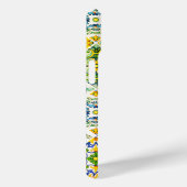 Elegante Siciliaanse mediterrane groene tegels Case-Mate iPhone Case (Achterkant / Rechts)