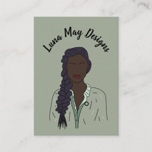 Elegante Sieraden Boss Vrouwen 1 Pin Visitekaartje (Voorkant)