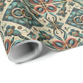 Elegante sieraden getinte verlovingsring met ineen cadeaupapier (Rol Hoek)