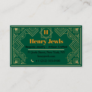 Elegante sieraden - Luxe sieraden  Visitekaartje