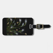 Elegante Siergras Bagagetailie Bagagelabel (Voorkant horizontaal)