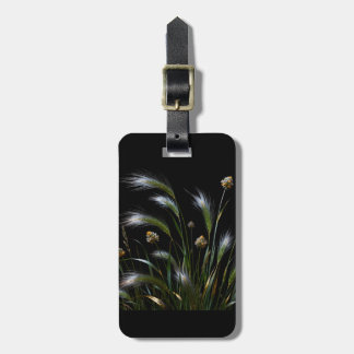 Elegante Siergras Bagagetailie Bagagelabel