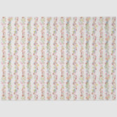 Elegante sierlijke bloemen tissuepapier (Voorkant)