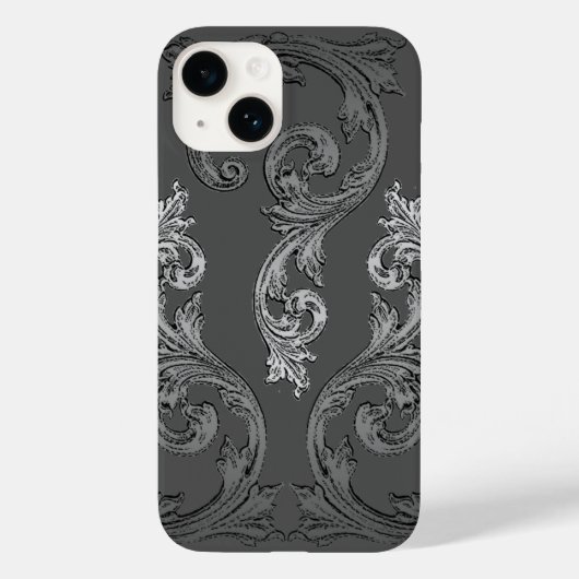 Elegante sierlijke goth-design iPhone 6 hoes (Achterkant)