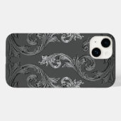 Elegante sierlijke goth-design iPhone 6 hoes (Achterkant (horizontaal))