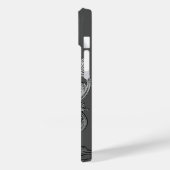Elegante sierlijke goth-design iPhone 6 hoes (Achterkant / Links)