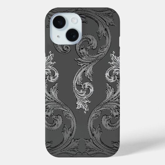 Elegante sierlijke goth-design iPhone 7 hoes (Achterkant)