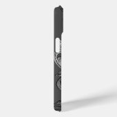 Elegante sierlijke goth-design iPhone 7 hoes (Achterkant / Rechts)