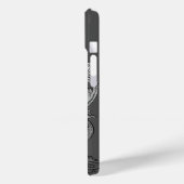 Elegante sierlijke goth-design iPhone 7 hoes (Achterkant / Links)