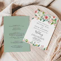 Elegante sierlijke herfst bloemen voor & achter br