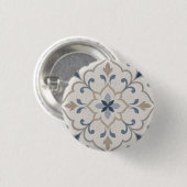 Elegante Siermotief Ronde Button 3,2 Cm (Voorkant /achterkant)