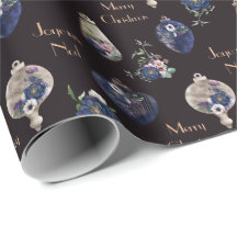 Elegante sierplanten van champagne blush en marine