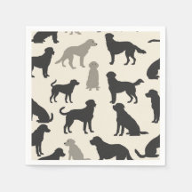 Elegante Sierrasluier Servetten - Honden Chic