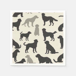Elegante Sierrasluier Servetten - Honden Chic