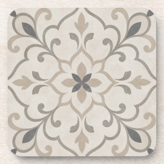 Elegante Siersteen Tegels Bier Onderzetter (Voorkant)