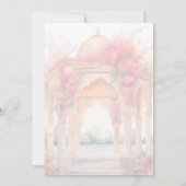 Elegante Sikh bruiloft Bewaar de datum sjabloon Kaart (Achterkant)