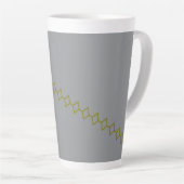 Elegante SilverFog Flow Latte Mok (Rechterhoek)