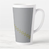 Elegante SilverFog Flow Latte Mok (Rechts)