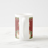 Elegante Sinterklaas Geloven Werveltje Porselein Kop (Achterkant)