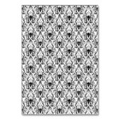 Elegante Skeletons bruiloft Kaart (Achterkant)