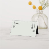 Elegante Skeletons bruiloft Plaatskaartje (Voorkant)