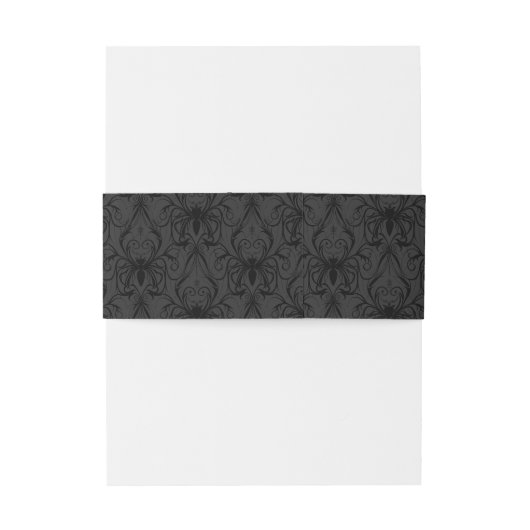 Elegante Skeletons bruiloft Uitnodigingen Wikkel (Achterkant Voorbeeld)