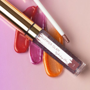 Elegante Slag Lip Gloss Cosmetisch Label