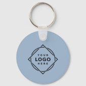Elegante & Slanke Zwarte QR Code Sleutelhanger (Voorkant)