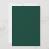 Elegante Smaragdgroene Eucalyptus 2026 Afstuderen Kaart (Achterkant)