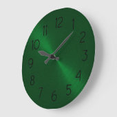 Elegante smaragdgroene glans grote klok (Hoek)