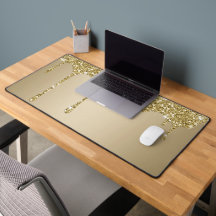 Elegante smeltende gouden glitterglans