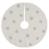 Elegante sneeuwvlok kerstboom rok (Voorkant)