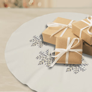 Elegante sneeuwvlok kerstboom rok