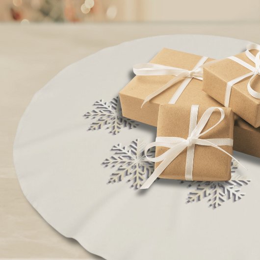 Elegante sneeuwvlok kerstboom rok