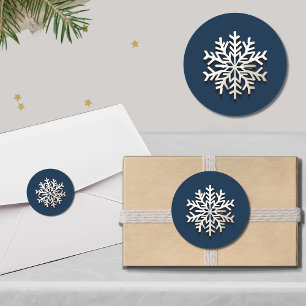 Elegante sneeuwvlok vakantie Sticker