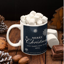 Elegante sneeuwvlok | Vrolijk kerstfeest | Aangepa