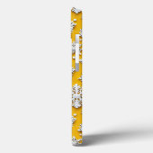 Elegante Sneeuwvlok Winter Esthetisch Ontwerp Case-Mate iPhone Case (Achterkant / Links)