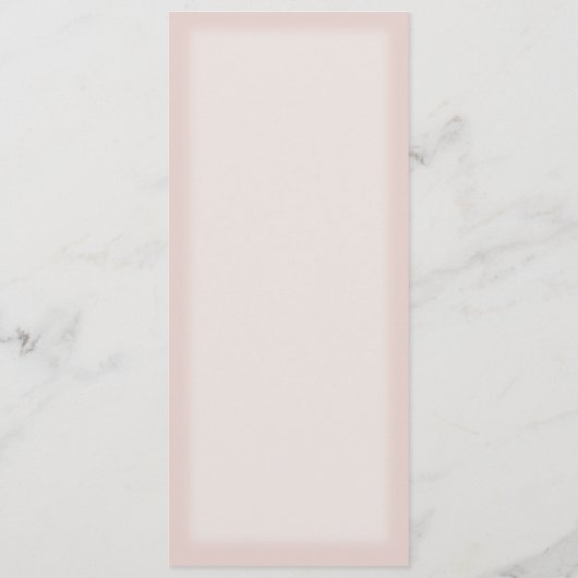 Elegante sneeuwvlokken Winter bruiloft Menu (Achterkant)