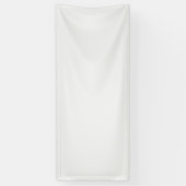 Elegante Solid 6' Banner (Verticaal)