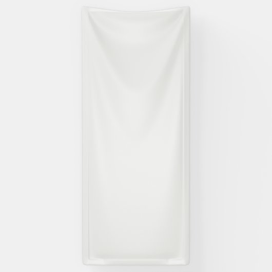 Elegante Solid 6' Banner (Verticaal)