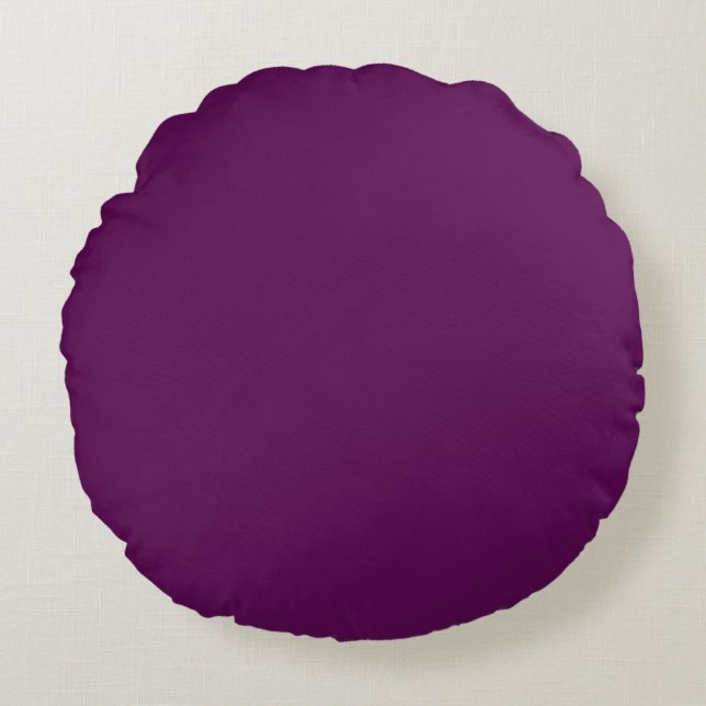 Elegante Solid Plum - Kussen (Voorkant)