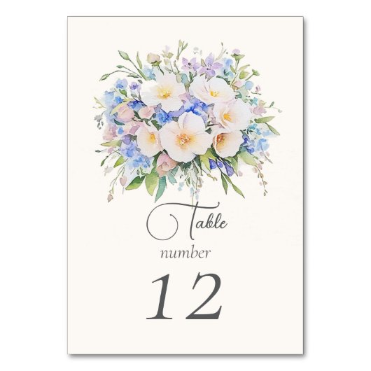 Elegante Sophisticated Floral Wedding Kaart (Voorkant)