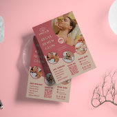 Elegante Spa & Salon Schoonheidsflyer Sjabloon Flyer