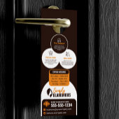 Elegante Spa Schoonheidssalon Make-up Nagels & Fac Deurhanger