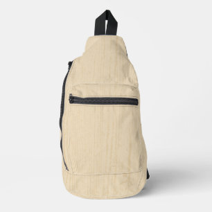 Elegante Spaanse witte houtnerf Sling Bag