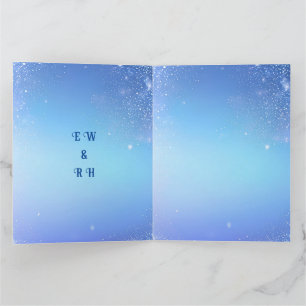 Elegante Sparkle Wedding Bedankkaart